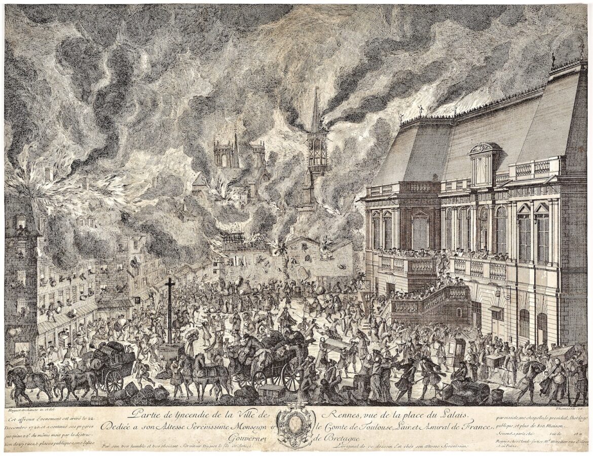 Incendie de Rennes de 1720